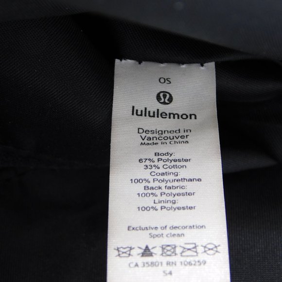 Lululemon athletica Camo Crossbody Bag - Black and Gray EUC - Picture 11 of 13